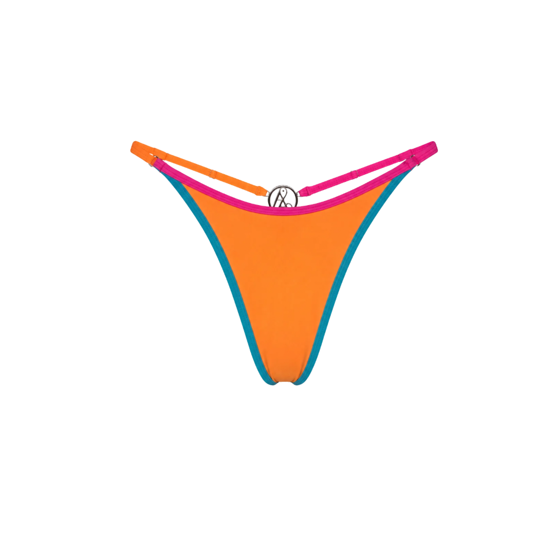 Orange Multi Color Bottoms